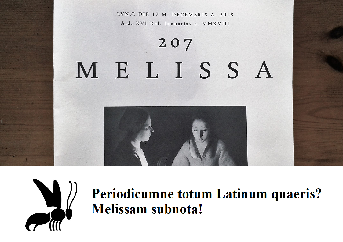 Discover Melissa, a magazin in Latin.